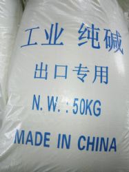 Industrial soda ash